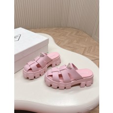 프라다 모놀리스 슬리퍼