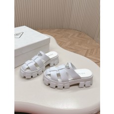 프라다 모놀리스 슬리퍼