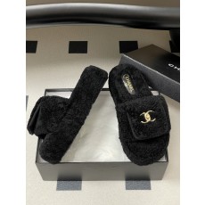 샤**넬 털슬리퍼(5cm)