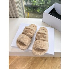 샤**넬 털슬리퍼