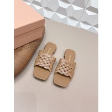 미우미우 뮬 슬리퍼