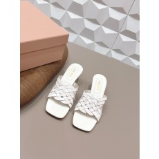 미우미우 뮬 슬리퍼 굽5.5cm
