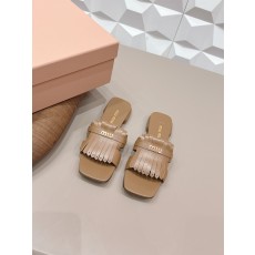 미우미우 뮬 슬리퍼