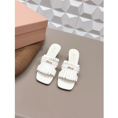 미우미우 뮬 슬리퍼 굽5.5cm