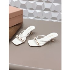 미우미우 뮬 슬리퍼 굽5.5cm