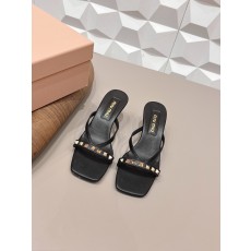 미우미우 뮬 슬리퍼 굽5.5cm